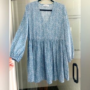 Gently worn dress small floral pattern